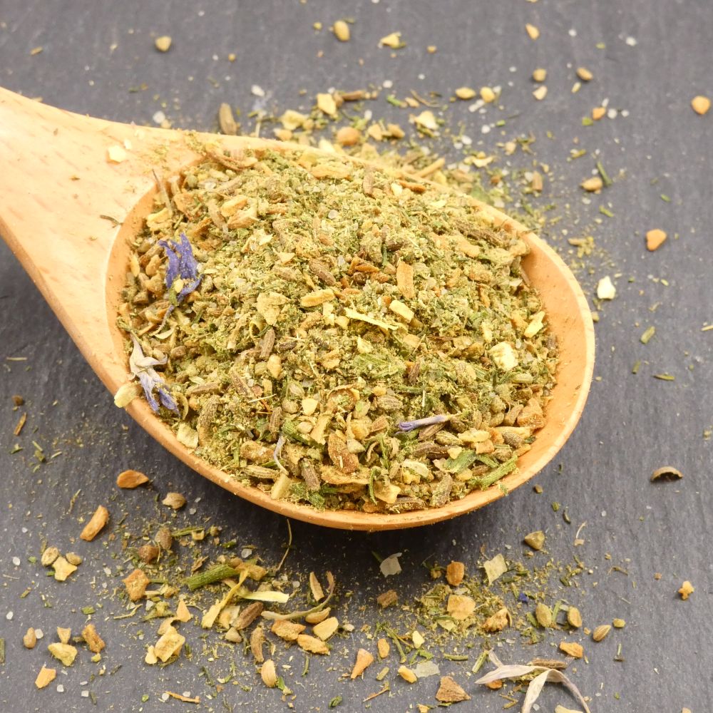 Butterbrotgewürz mit Blütenmix