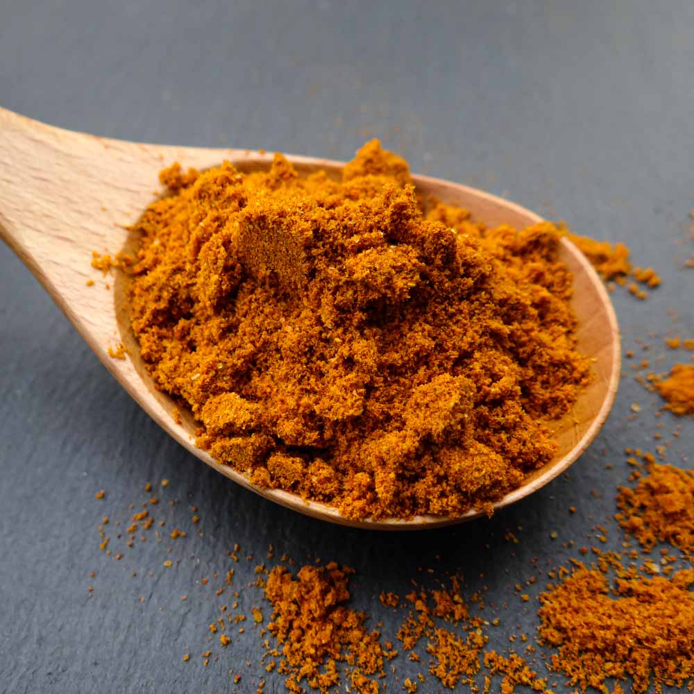 Indischer Feuer Curry 