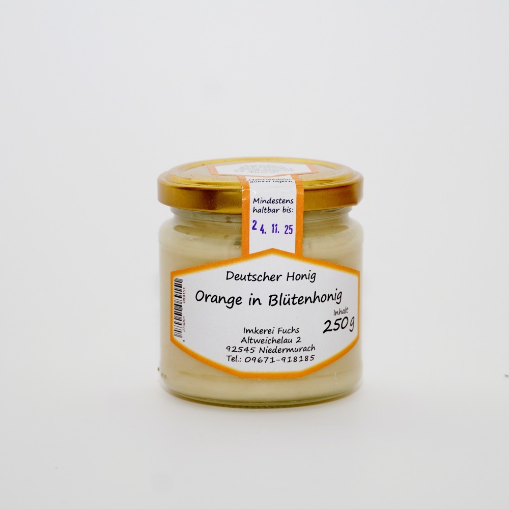 Orange in Blütenhonig
